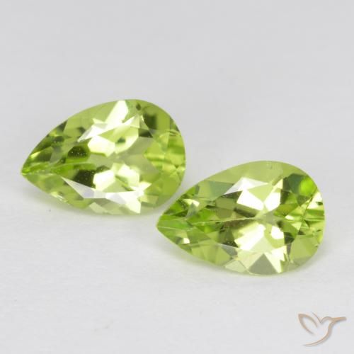 Shop natural 0.84ct 薄いライブリーグリーン ペリドット gems, 洋梨の形, from 中国 at GemSelect. In stock, global shipping!