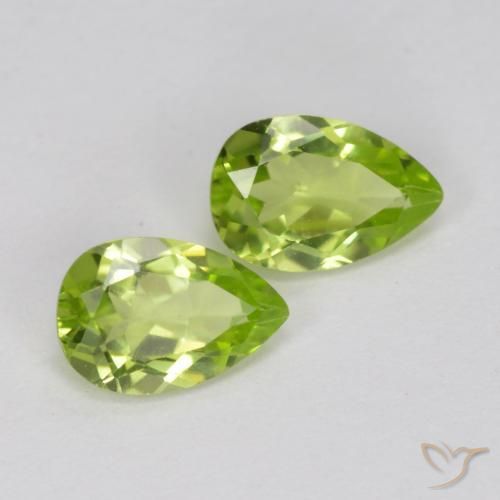 Shop natural 0.84ct ライブリーグリーン ペリドット gems, 洋梨の形, from 中国 at GemSelect. In stock, global shipping!