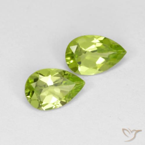 Shop natural 0.82ct ミディアムグリーン ペリドット gems, 洋梨の形, from 中国 at GemSelect. In stock, global shipping!