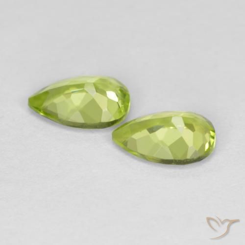 Shop natural 0.88ct ミディアムグリーン ペリドット gems, 洋梨の形, from 中国 at GemSelect. In stock, global shipping!
