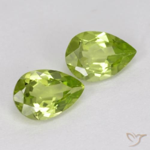 Shop natural 0.85ct ミディアムグリーン ペリドット gems, 洋梨の形, from 中国 at GemSelect. In stock, global shipping!