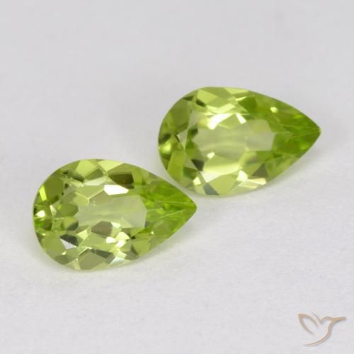 Shop natural 0.82ct ライブリーグリーン ペリドット gems, 洋梨の形, from 中国 at GemSelect. In stock, global shipping!