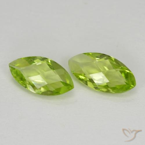 Shop natural 1.06ct ミディアムグリーン ペリドット gems, マーキーズ, from 中国 at GemSelect. In stock, global shipping!