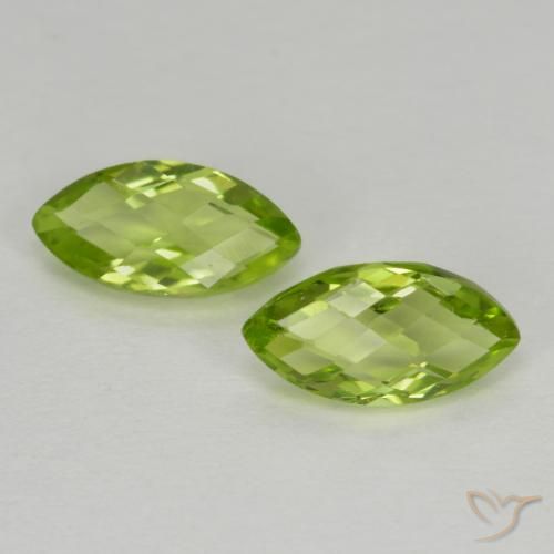 Shop natural 1.29ct ミディアムグリーン ペリドット gems, マーキーズ, from 中国 at GemSelect. In stock, global shipping!