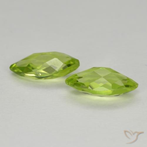 Shop natural 1.29ct ミディアムグリーン ペリドット gems, マーキーズ, from 中国 at GemSelect. In stock, global shipping!