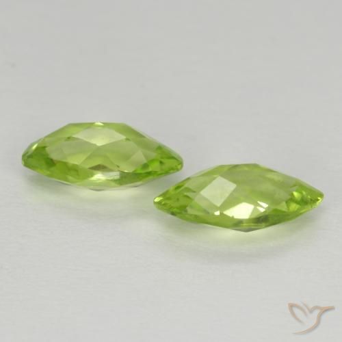Shop natural 1.31ct 薄いライブリーグリーン ペリドット gems, マーキーズ, from 中国 at GemSelect. In stock, global shipping!