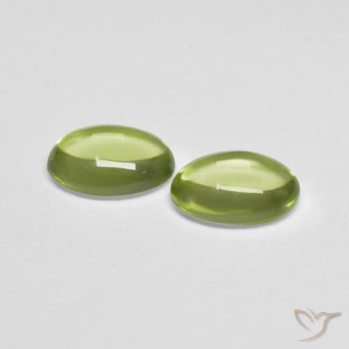 Shop natural 0.95ct ウォームグリーン ペリドット gems, 楕円形, from 中国 at GemSelect. In stock, global shipping!