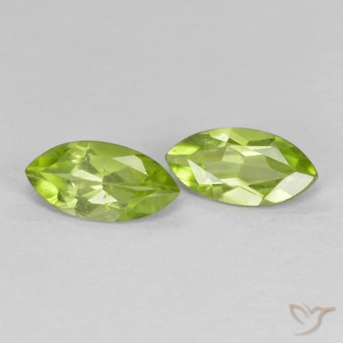 Shop natural 1.17ct ミディアムグリーン ペリドット gems, マーキーズ, from 中国 at GemSelect. In stock, global shipping!