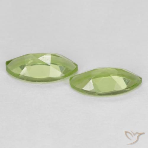 Shop natural 1.23ct 薄いライブリーグリーン ペリドット gems, マーキーズ, from 中国 at GemSelect. In stock, global shipping!