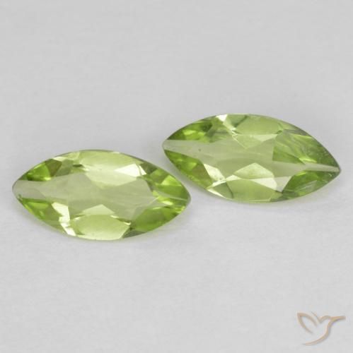 Shop natural 0.89ct 薄いライブリーグリーン ペリドット gems, マーキーズ, from 中国 at GemSelect. In stock, global shipping!