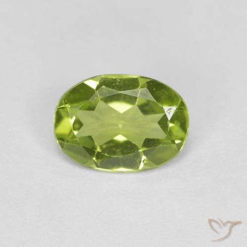 Shop natural 1.64ct ライブリーグリーン ペリドット gems, 楕円