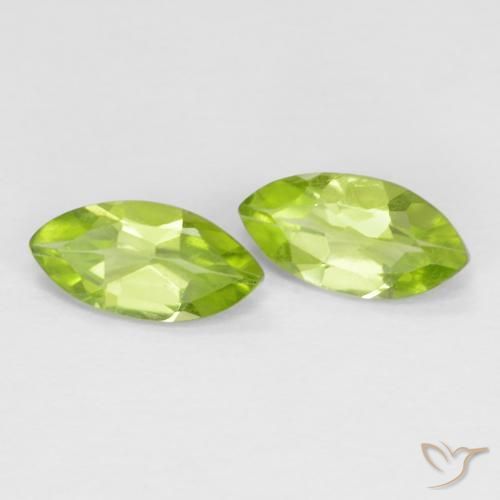 Shop natural 1.16ct ミディアムグリーン ペリドット gems, マーキーズ, from 中国 at GemSelect. In stock, global shipping!