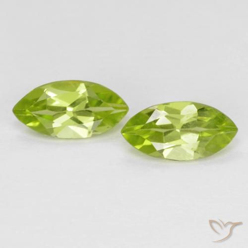 Shop natural 1.22ct ミディアムグリーン ペリドット gems, マーキーズ, from 中国 at GemSelect. In stock, global shipping!
