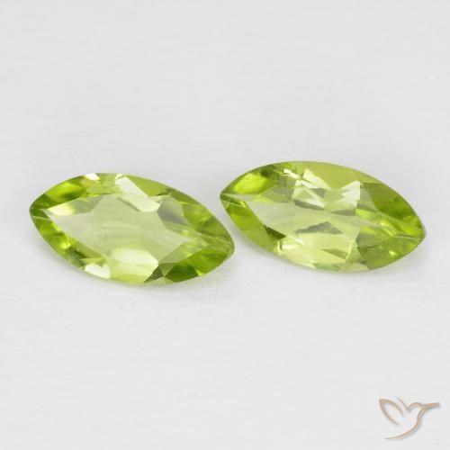 Shop natural 1.11ct ミディアムグリーン ペリドット gems, マーキーズ, from 中国 at GemSelect. In stock, global shipping!