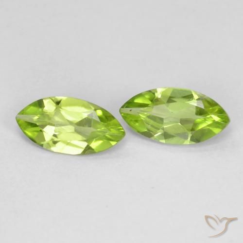 Shop natural 1.10ct ミディアムグリーン ペリドット gems, マーキーズ, from 中国 at GemSelect. In stock, global shipping!