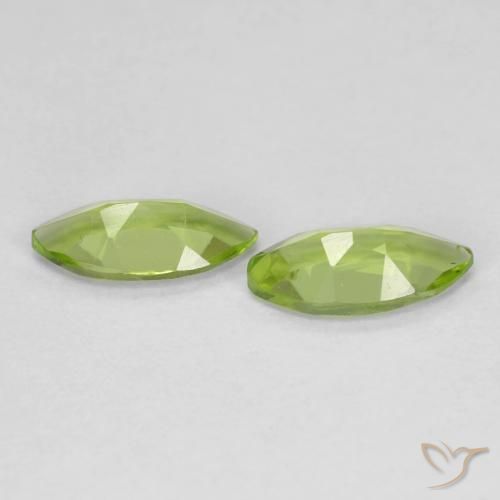 Shop natural 1.10ct ミディアムグリーン ペリドット gems, マーキーズ, from 中国 at GemSelect. In stock, global shipping!