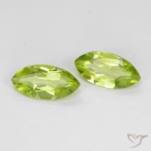 Shop natural 1.20ct 薄いライブリーグリーン ペリドット gems, マーキーズ, from 中国 at GemSelect. In stock, global shipping!