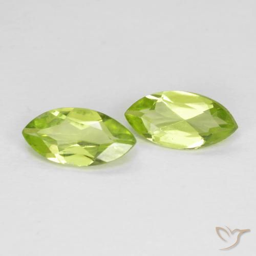 Shop natural 1.15ct 薄いライブリーグリーン ペリドット gems, マーキーズ, from 中国 at GemSelect. In stock, global shipping!