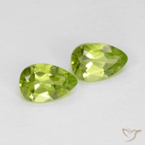 Shop natural 0.91ct ライブリーグリーン ペリドット gems, 洋梨の形, from 中国 at GemSelect. In stock, global shipping!