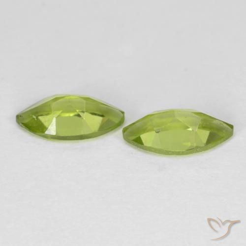 Shop natural 1.31ct 鮮やかなグリーン ペリドット gems, マーキーズ, from 中国 at GemSelect. In stock, global shipping!
