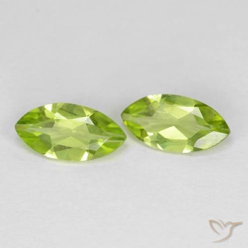 Shop natural 1.17ct 鮮やかなグリーン ペリドット gems, マーキーズ, from 中国 at GemSelect. In stock, global shipping!