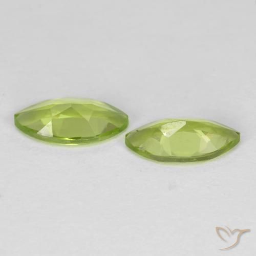 Shop natural 1.17ct 鮮やかなグリーン ペリドット gems, マーキーズ, from 中国 at GemSelect. In stock, global shipping!