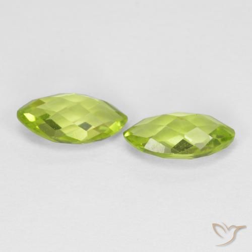 Shop natural 1.26ct 黄みがかったグリーン ペリドット gems, マーキーズ, from 中国 at GemSelect. In stock, global shipping!