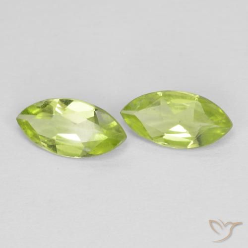 Shop natural 1.04ct 黄みがかったグリーン ペリドット gems, マーキーズ, from 中国 at GemSelect. In stock, global shipping!