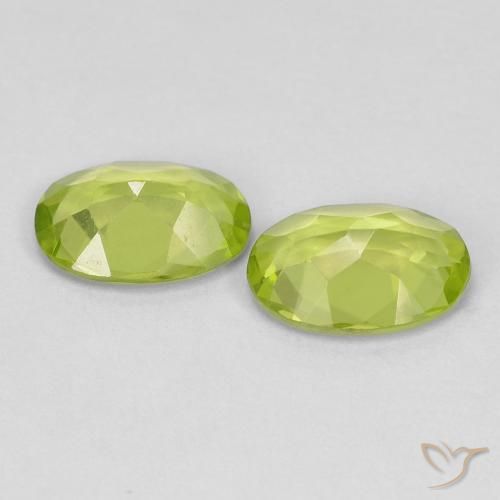 Shop natural 1.42ct ライブリーグリーン ペリドット gems, 楕円形, from 中国 at GemSelect. In stock, global shipping!