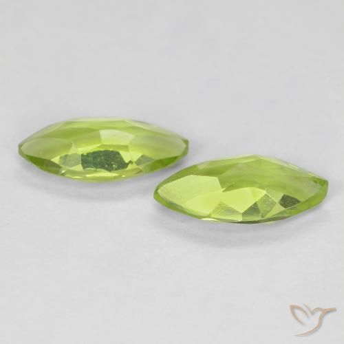 Shop natural 1.14ct 鮮やかなグリーン ペリドット gems, マーキーズ, from 中国 at GemSelect. In stock, global shipping!