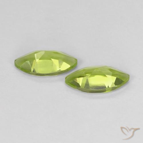 Shop natural 1.26ct ミディアムグリーン ペリドット gems, マーキーズ, from 中国 at GemSelect. In stock, global shipping!