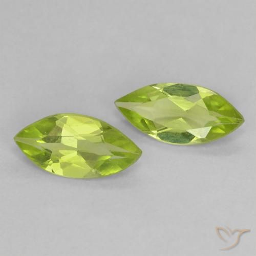 Shop natural 0.87ct ミディアムグリーン ペリドット gems, マーキーズ, from 中国 at GemSelect. In stock, global shipping!