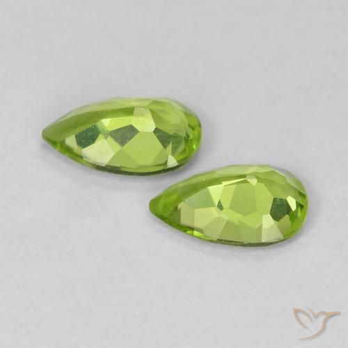 Shop natural 0.74ct ミディアムグリーン ペリドット gems, 洋梨の形, from 中国 at GemSelect. In stock, global shipping!