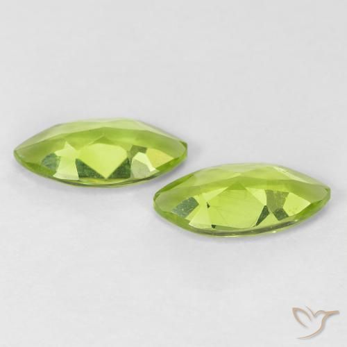 Shop natural 1.10ct ミディアムグリーン ペリドット gems, マーキーズ, from 中国 at GemSelect. In stock, global shipping!