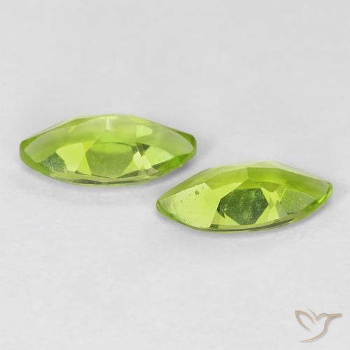 Shop natural 1.13ct ミディアムグリーン ペリドット gems, マーキーズ, from 中国 at GemSelect. In stock, global shipping!