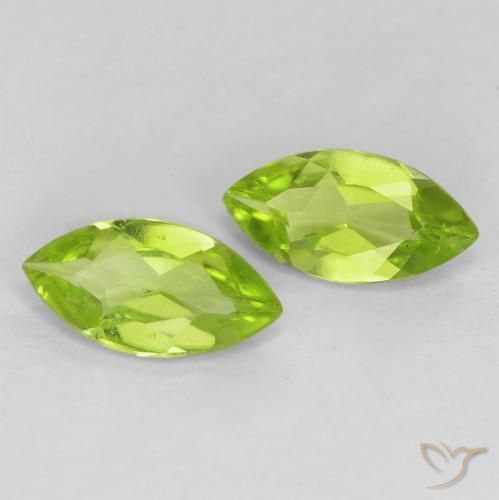Shop natural 1.10ct 鮮やかなグリーン ペリドット gems, マーキーズ, from 中国 at GemSelect. In stock, global shipping!