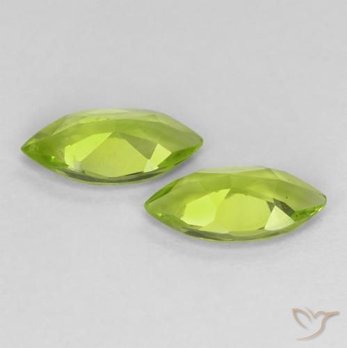 Shop natural 1.10ct 鮮やかなグリーン ペリドット gems, マーキーズ, from 中国 at GemSelect. In stock, global shipping!
