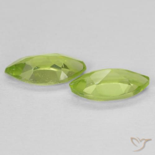 Shop natural 1.10ct 鮮やかなグリーン ペリドット gems, マーキーズ, from 中国 at GemSelect. In stock, global shipping!