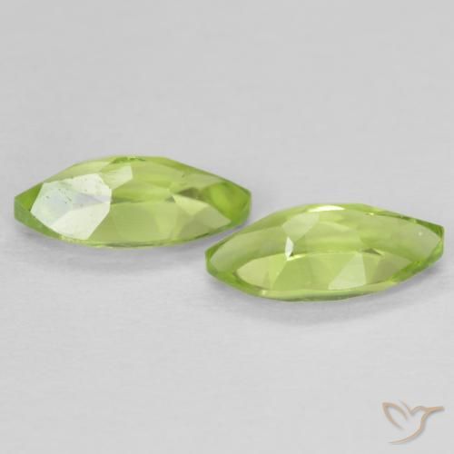 Shop natural 1.24ct 黄みがかったグリーン ペリドット gems, マーキーズ, from 中国 at GemSelect. In stock, global shipping!