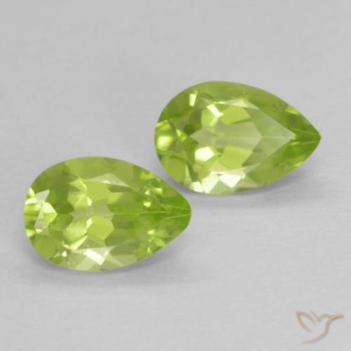 Shop natural 0.91ct ライブリーグリーン ペリドット gems, 洋梨の形, from 中国 at GemSelect. In stock, global shipping!
