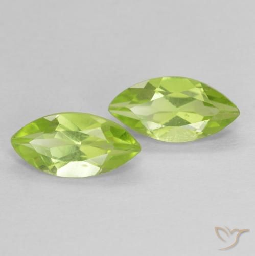 Shop natural 1.11ct ライトグリーン ペリドット gems, マーキーズ, from 中国 at GemSelect. In stock, global shipping!