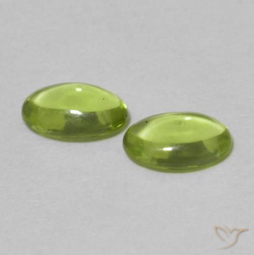 Shop natural 0.87ct ライブリーグリーン ペリドット gems, 楕円形, from 中国 at GemSelect. In stock, global shipping!