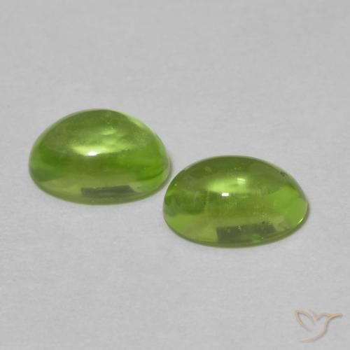 Shop natural 1.35ct ライブリー黄色がかった緑 ペリドット gems, 楕円形, from 中国 at GemSelect. In stock, global shipping!