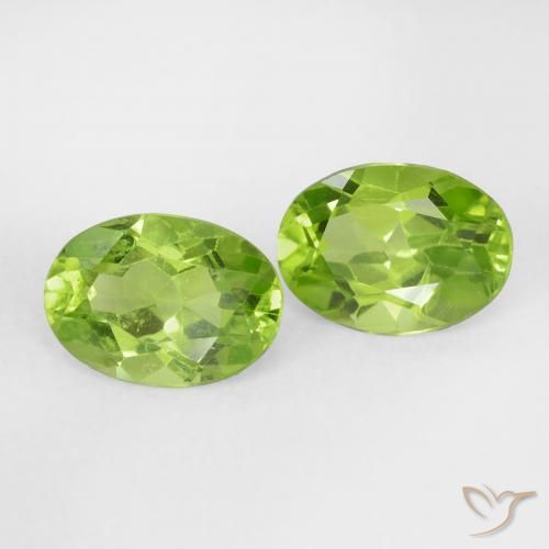 Shop natural 1.62ct ミディアムグリーン ペリドット gems, 楕円形, from 中国 at GemSelect. In stock, global shipping!