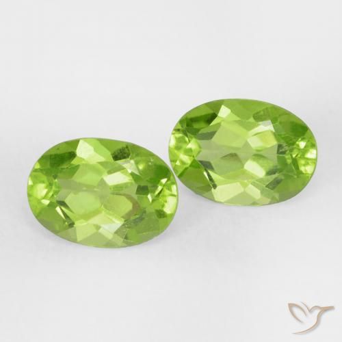 Shop natural 1.85ct ライブリーグリーン ペリドット gems, 楕円形, from 中国 at GemSelect. In stock, global shipping!