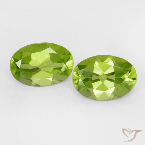 Shop natural 1.57ct ミディアムグリーン ペリドット gems, 楕円形, from 中国 at GemSelect. In stock, global shipping!