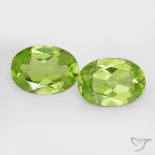 Shop natural 1.64ct ライブリーグリーン ペリドット gems, 楕円形, from 中国 at GemSelect. In stock, global shipping!