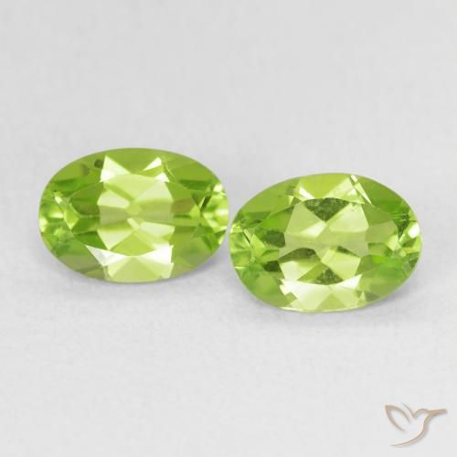 Shop natural 1.60ct 薄いライブリーグリーン ペリドット gems, 楕円形, from 中国 at GemSelect. In stock, global shipping!