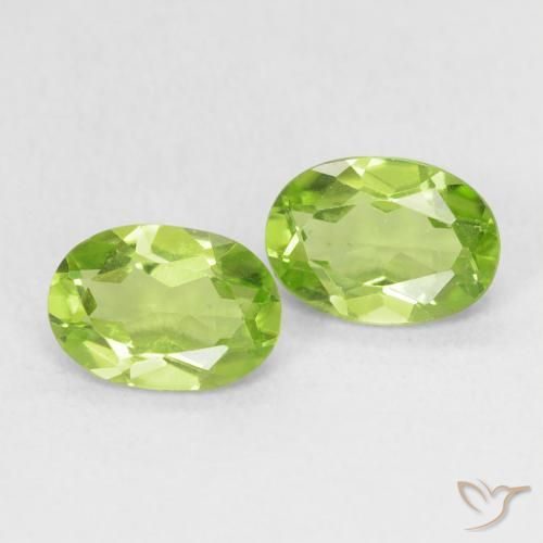 Shop natural 1.62ct 薄いライブリーグリーン ペリドット gems, 楕円形, from 中国 at GemSelect. In stock, global shipping!