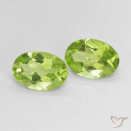 Shop natural 1.39ct 薄いライブリーグリーン ペリドット gems, 楕円形, from 中国 at GemSelect. In stock, global shipping!